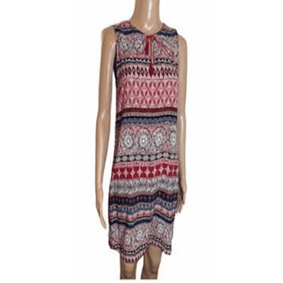 Beachlunchlounge Rayon Tank Lounge Ruby Summer Beach Dress Sz XL Cruise Vacation - Picture 1 of 7